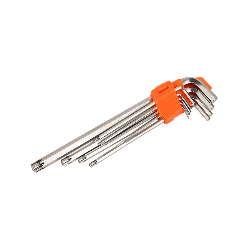 Hex Key Wrench Set 9Pcs/Set L Type/Hex/Star/Ball