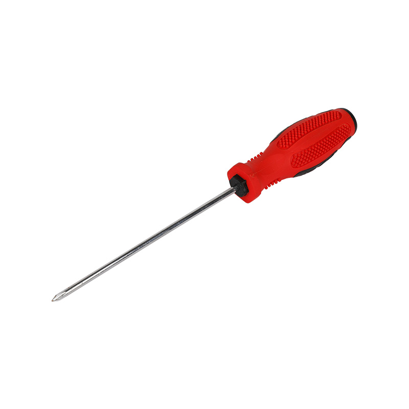 Plastic Handle Cross-Head Screwdriver With Magnetic