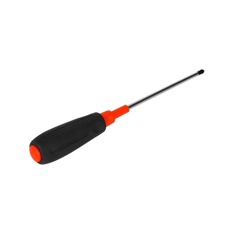 Plastic Handle Cross-Head Screwdriver With Magnetic