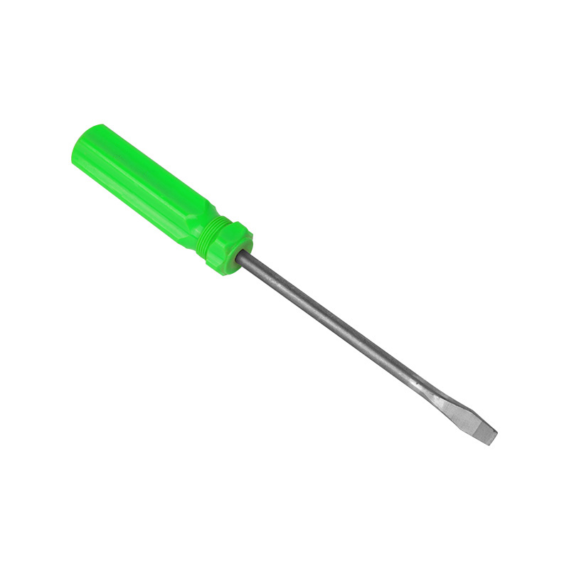 Slotted Fixed Flat-Head Screwdriver With Magnetic