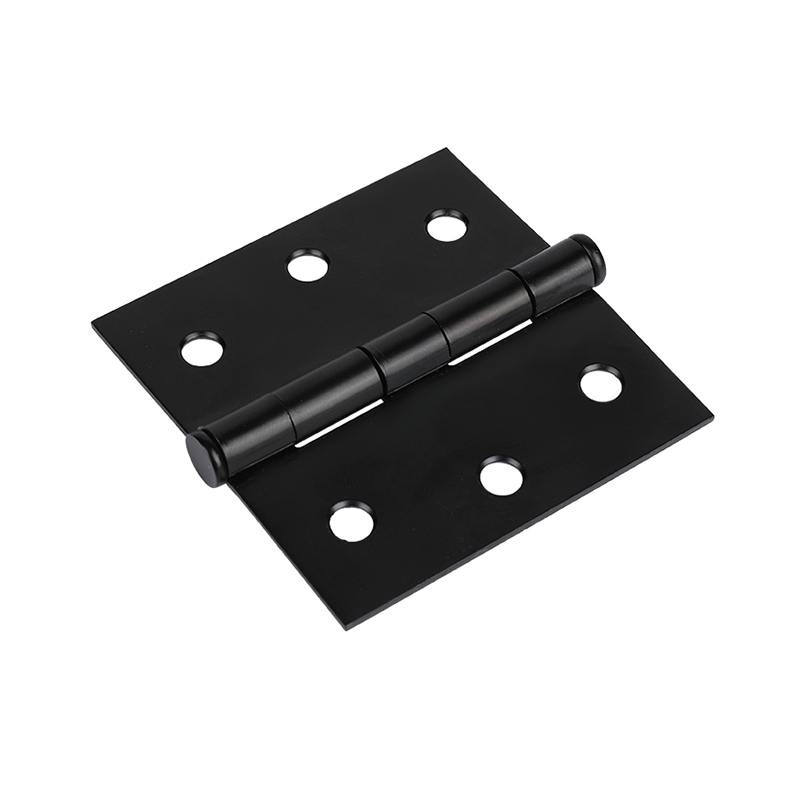 Iron Hinge Black Plastic Thick Type