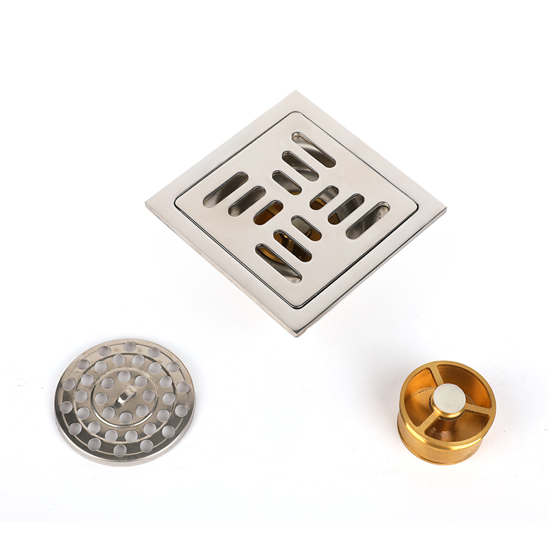 Square Stainless Steel Floor Drain Deodorization Type