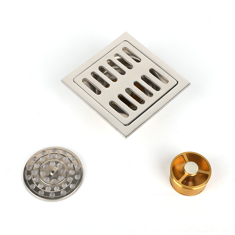 Square Stainless Steel Floor Drain Deodorization Type